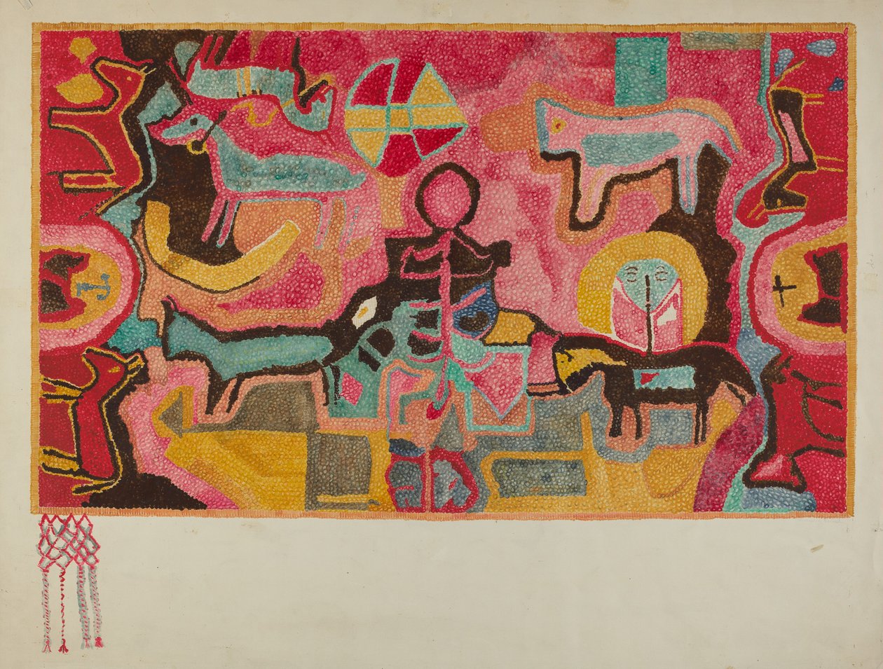 Kancalı Halı, c. 1937. by Marjery Parish