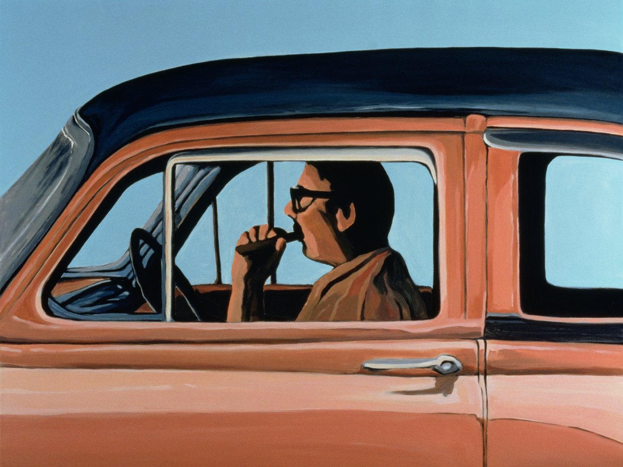Küba Portresi #1, 1996 (tuval üzerine akrilik) by Marjorie Weiss