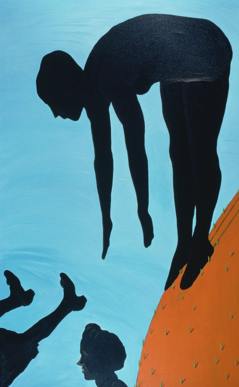 Bayan Logan Bir Dönüş Yapıyor, 1999 (tuval üzerine akrilik) (ayrıca bkz. 157146) by Marjorie Weiss