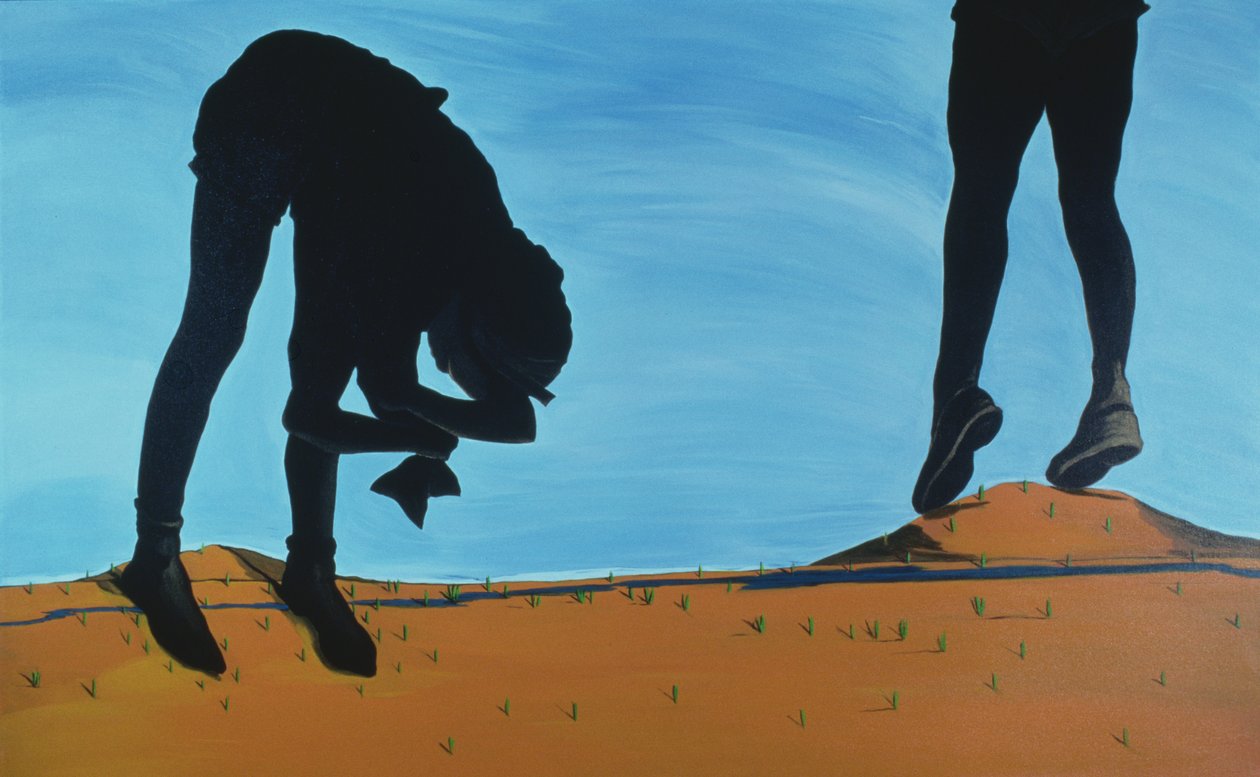 Kız Rehberleri, 1998 (tuval üzerine akrilik) by Marjorie Weiss