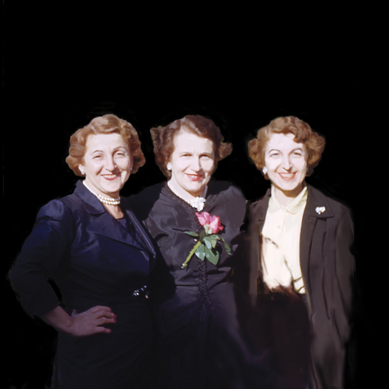 Kız Kardeşler, 2008 (tuval üzerine akrilik) by Marjorie Weiss