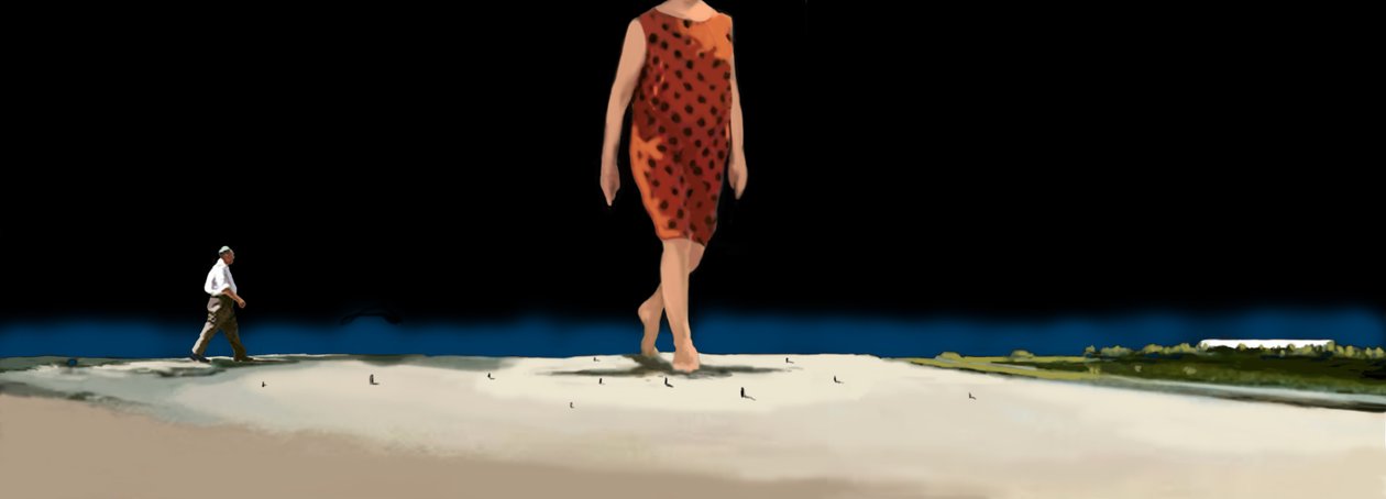 Night Lives Scene 13, 2016 (dijital medya) by Marjorie Weiss