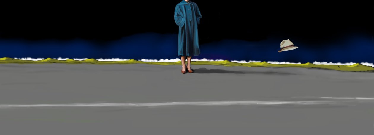 Night Lives Scene 1, 2016 (dijital medya) by Marjorie Weiss