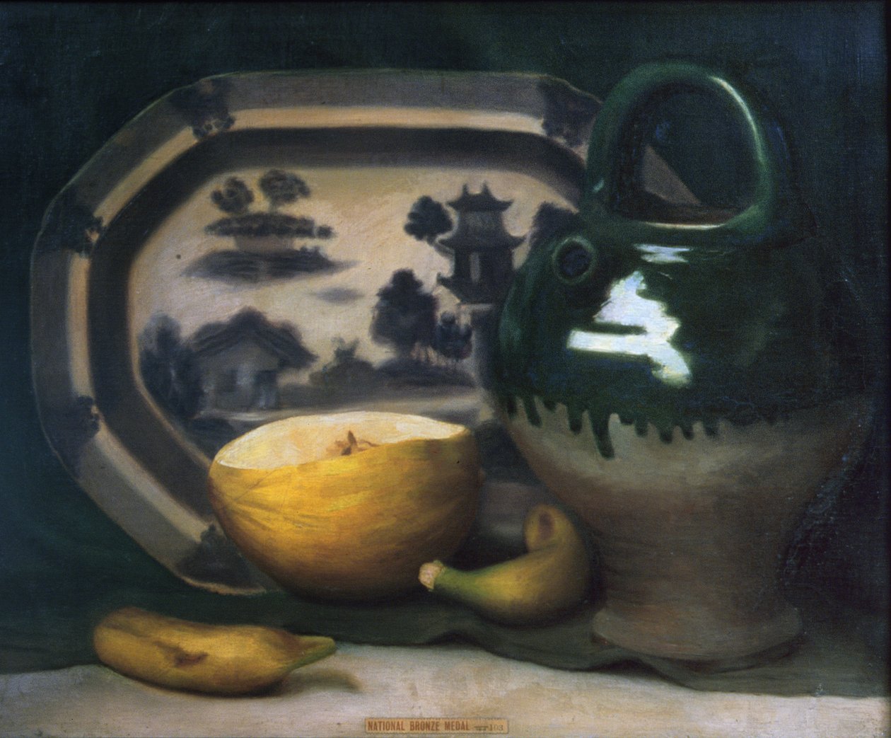 Kavunlu natürmort, 1908 by Mark Gertler