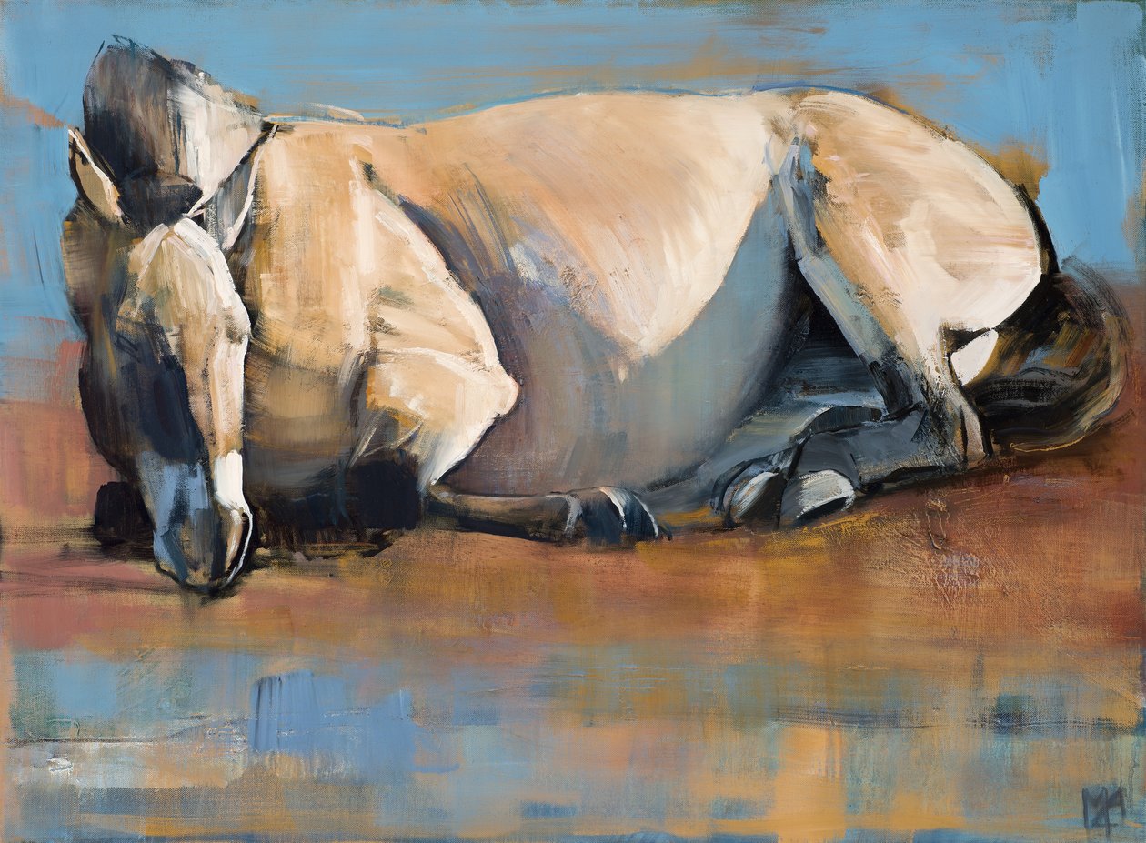Mavi Gökyüzü Günü, (Przewalski), 2014, by Mark Adlington