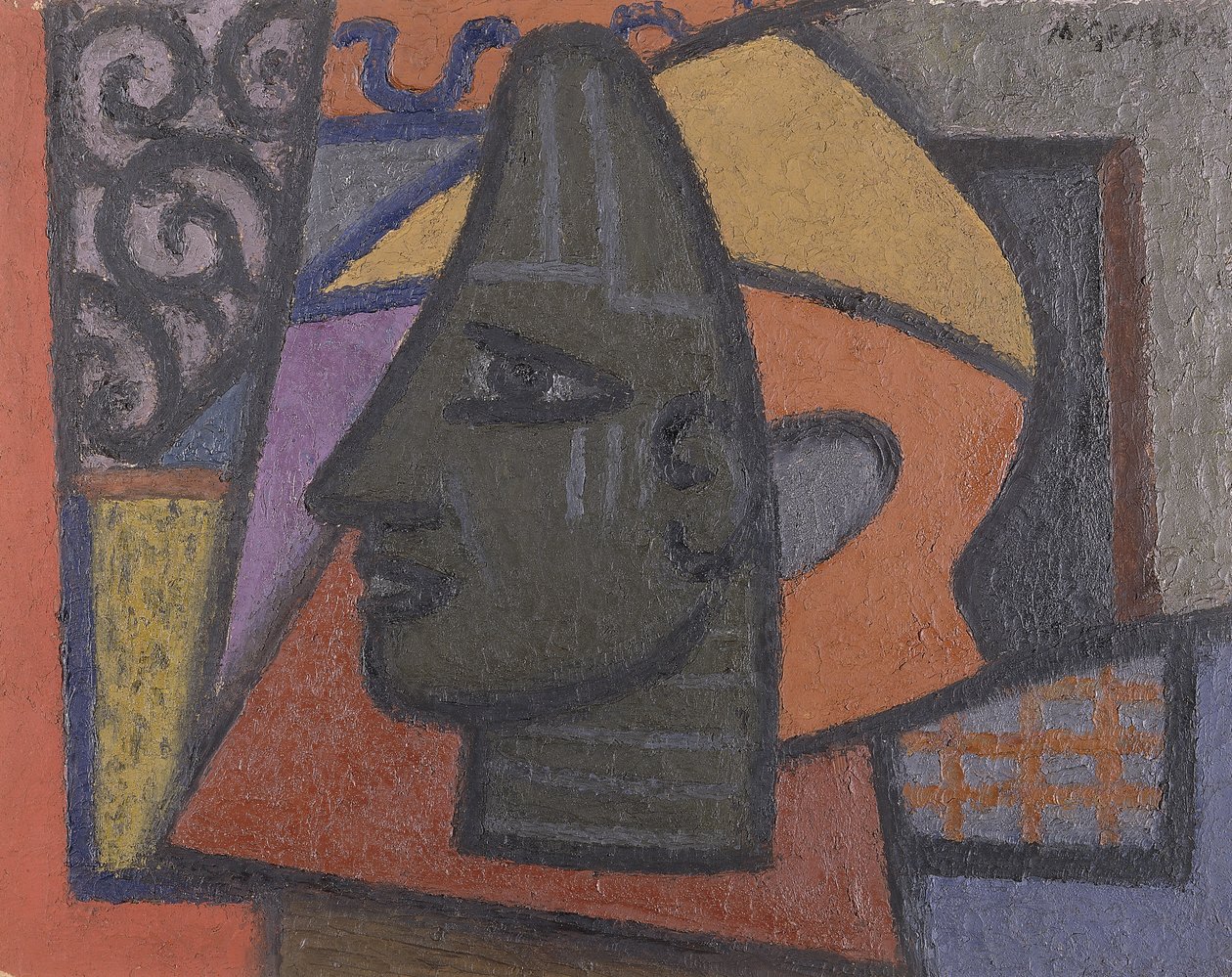 Benin Kafalı Tasarım by Mark Gertler