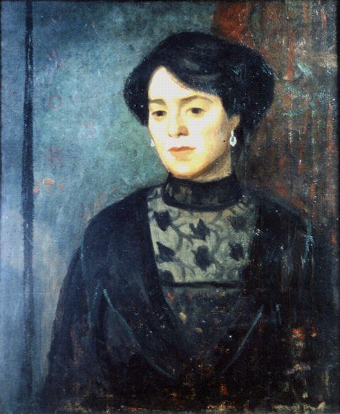 Sanatçının Kızkardeşi, Sophie, 1911 dolayları (tuval üzerine yağlı boya) by Mark Gertler