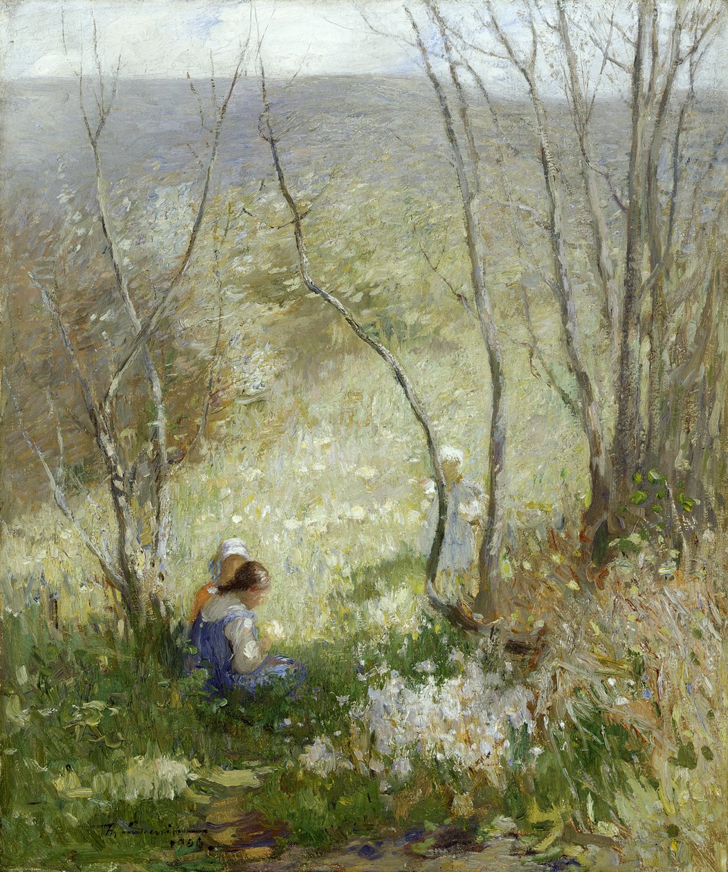 Bahar (tuval üzerine yağlı boya) by Mark Senior