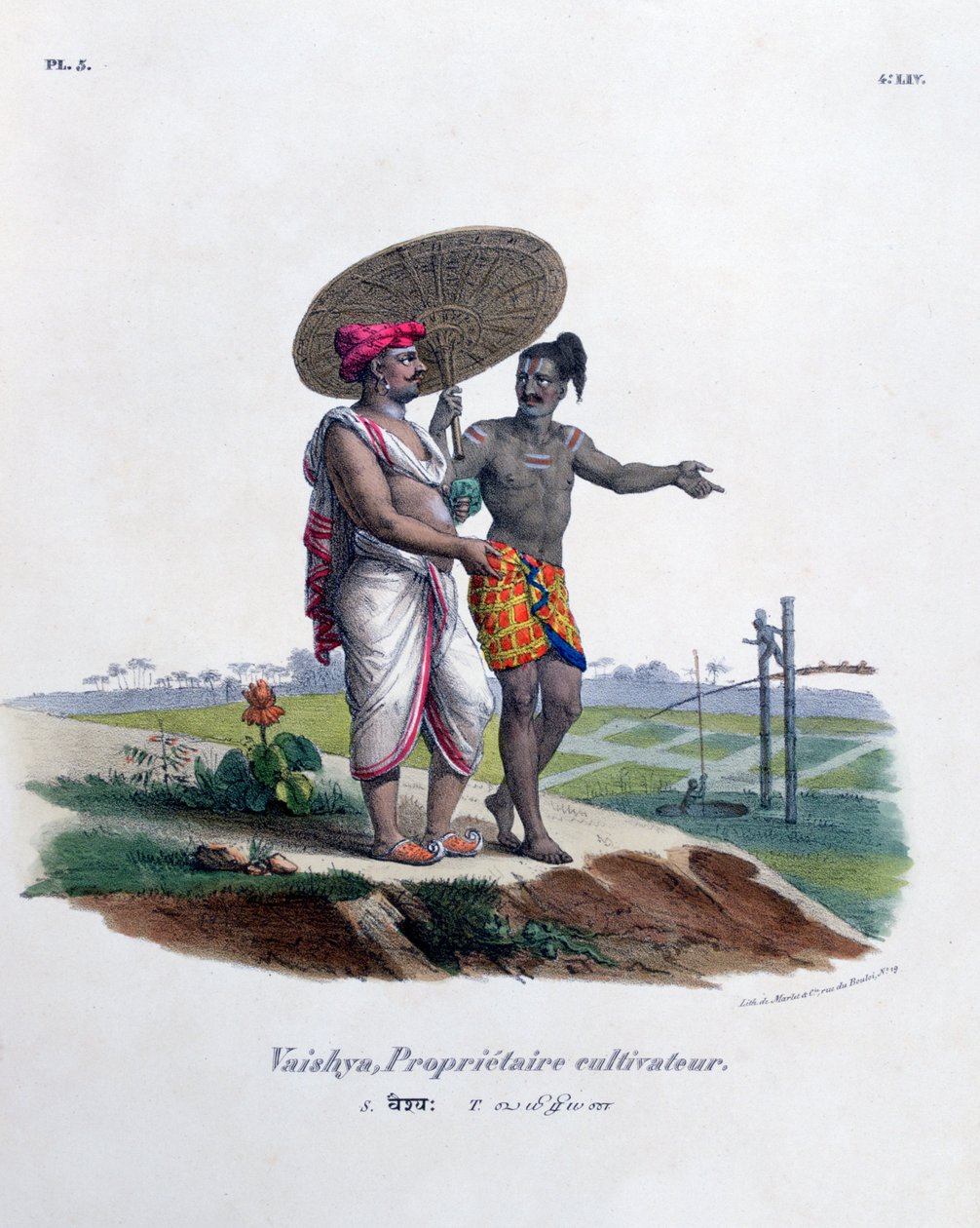 Çiftlik Sahibi, 1828 by Marlet et Cie