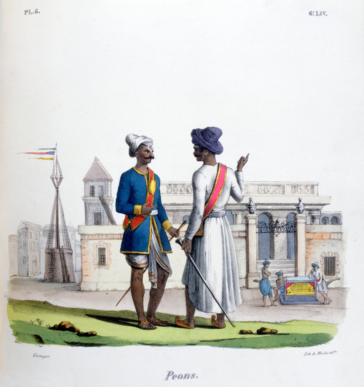 Piyade Askerleri, 1828 by Marlet et Cie