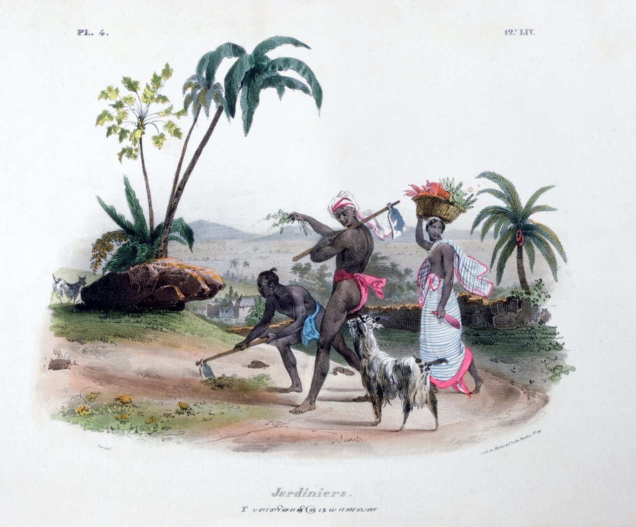 Bahçıvanlar, 1828 by Marlet et Cie