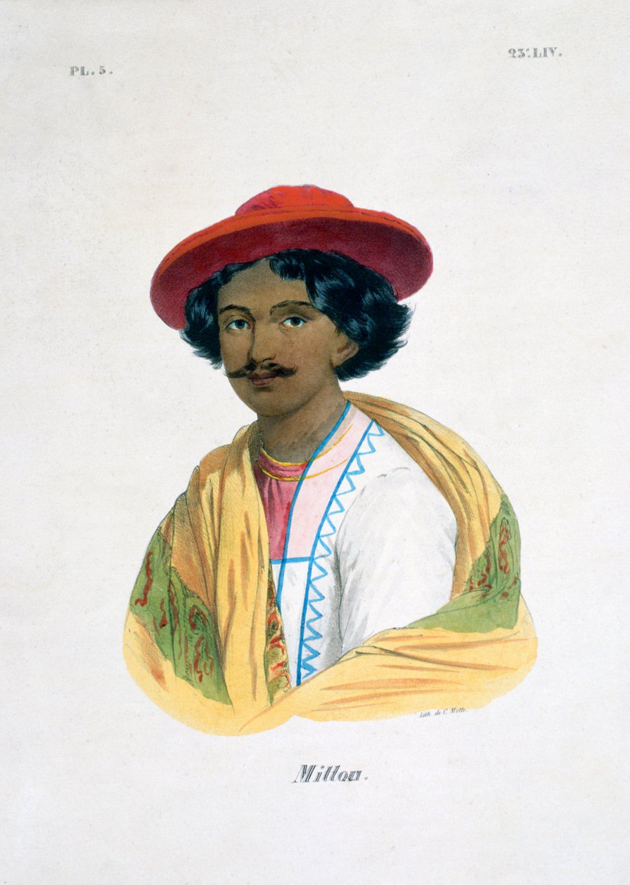 Hintli Adam, 19. yüzyıl by Marlet et Cie