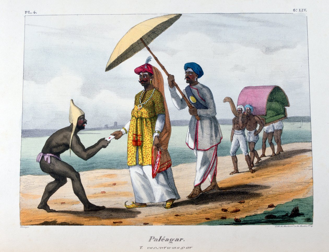 Paleagar, 1828 by Marlet et Cie
