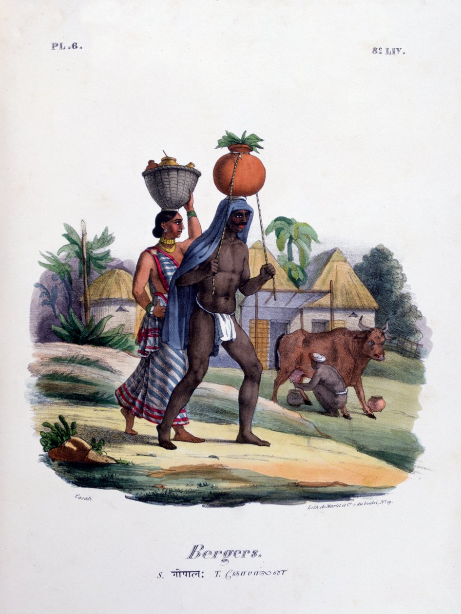 Çobanlar, 1828 by Marlet et Cie