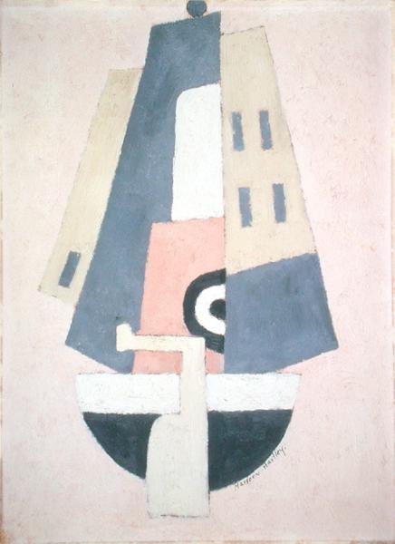 Tekne - Siyah Beyaz Gövde (bkz. 165362) by Marsden Hartley