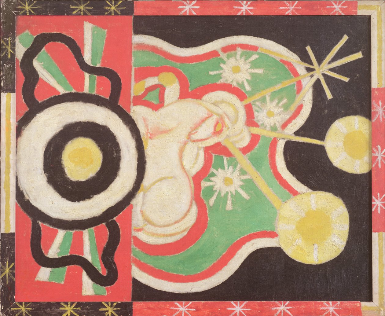 Soyutlanmış Formlar, 1913 by Marsden Hartley