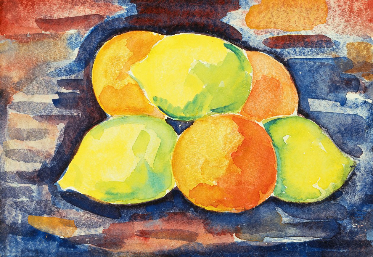 Meyve Natürmort by Marsden Hartley