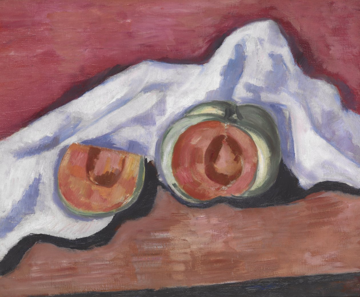 Kavunlar, c.1927 (tuval üzerine yağlıboya) by Marsden Hartley