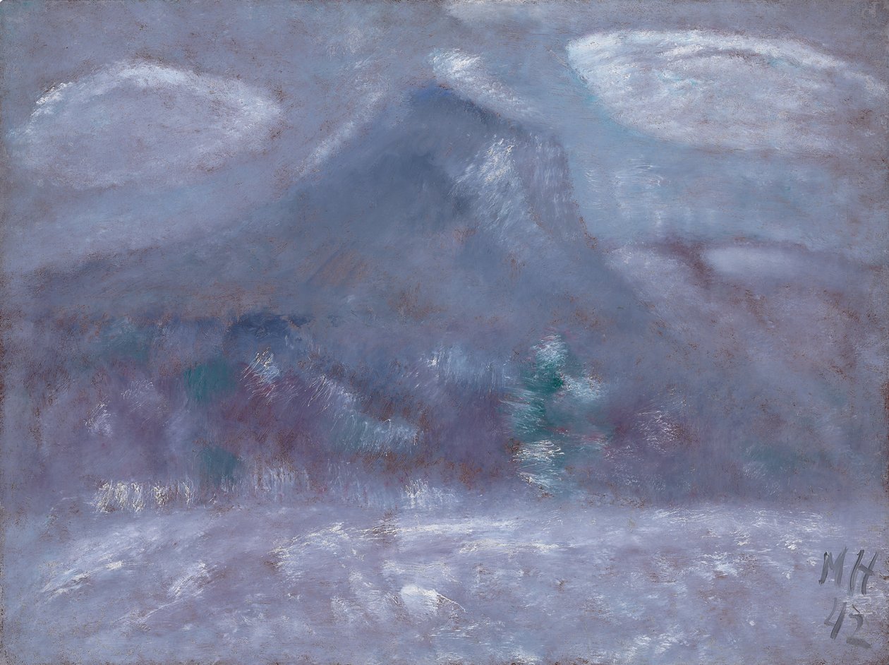 Katahdin Dağı, Kar Fırtınası by Marsden Hartley