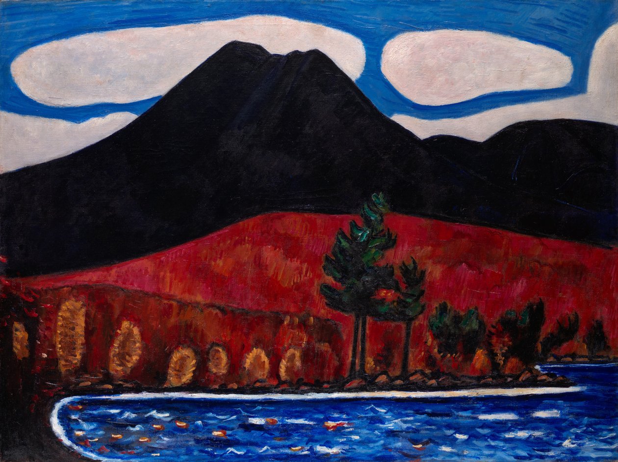 Katahdin Dağı (Maine), Sonbahar #2, 1939-40 by Marsden Hartley