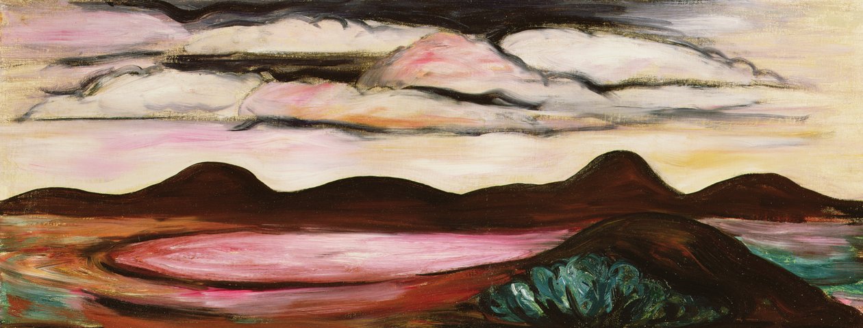 New Mexico Anıları, 1923 by Marsden Hartley