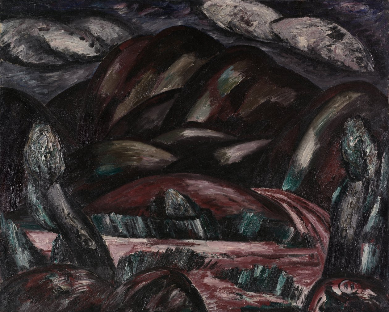 New Mexico Recollection, c.1923 by Marsden Hartley