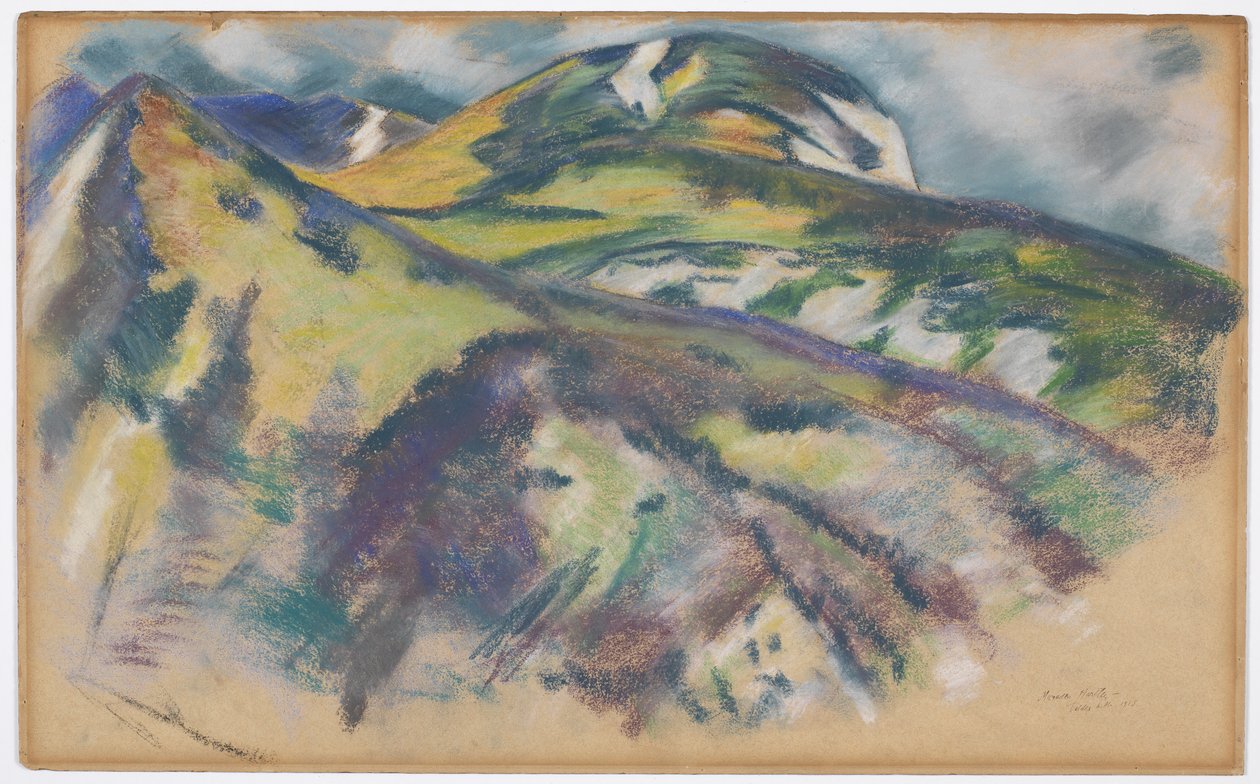 Valdez Tepeleri by Marsden Hartley