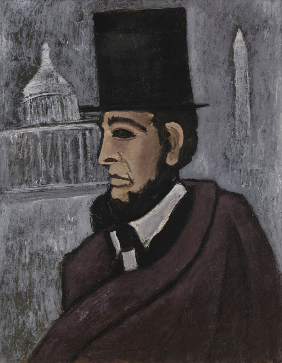 Gerçeğin Yorgunluğu, 1940 (akademi panosunda petrol) by Marsden Hartley