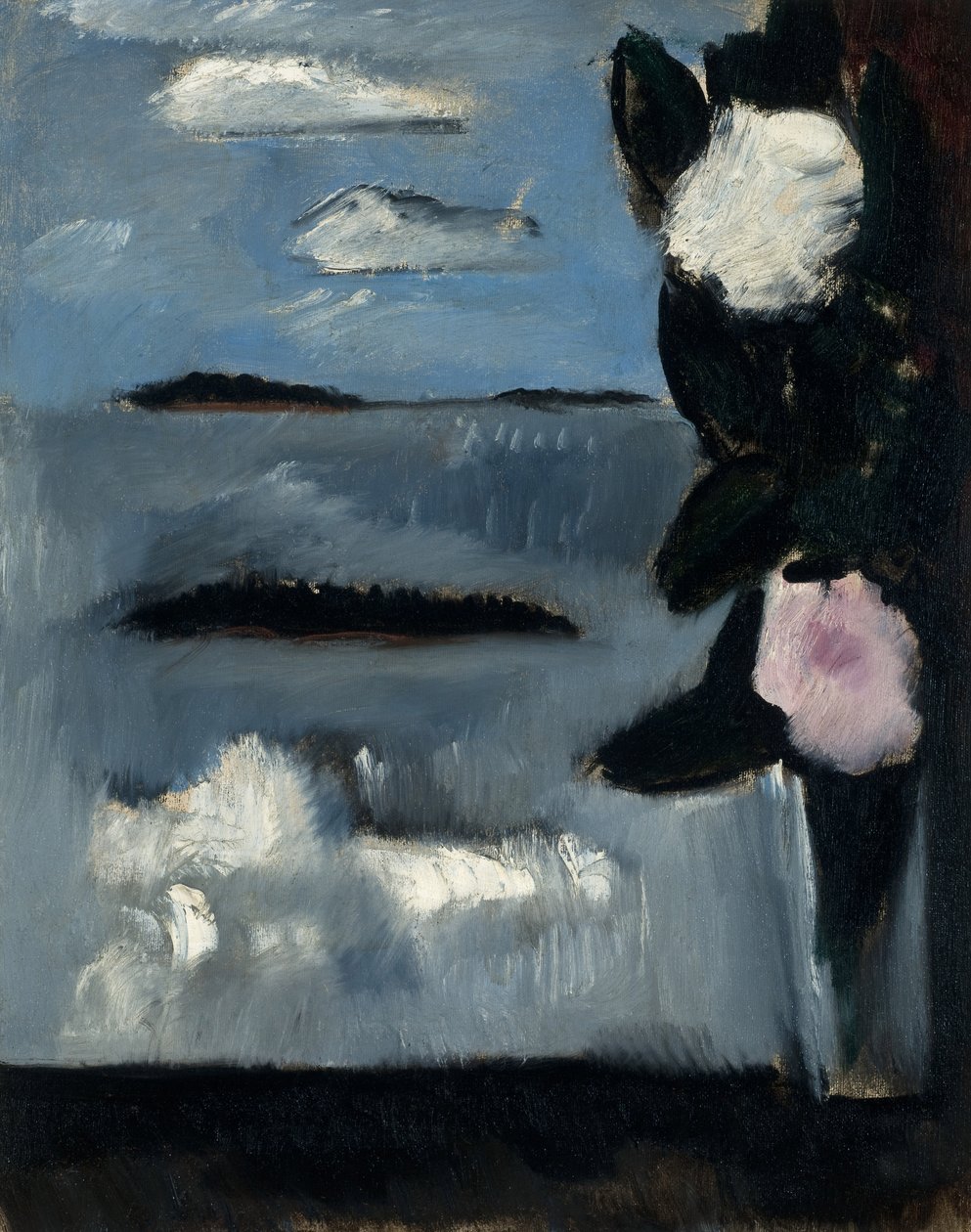 Kış Rüzgarı, Maine Sahili, 1941 by Marsden Hartley