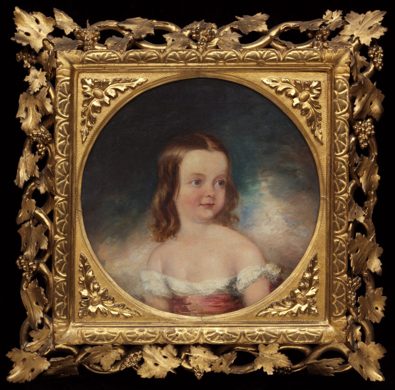 Helen Mary Dickinson (iki yaşında) by Marshall Claxton