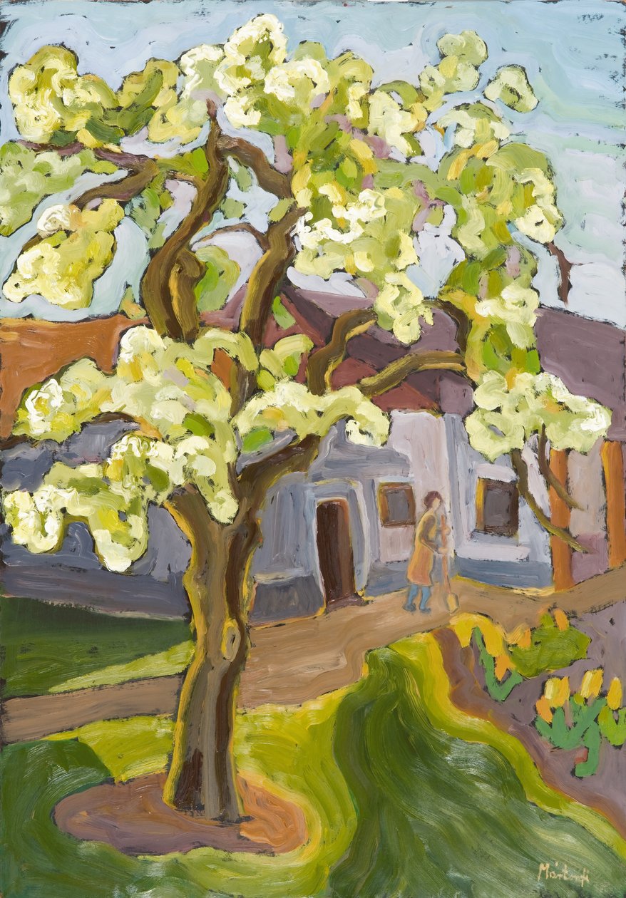 Çiçek Açan Armut Ağacı, 2008 by Marta Martonfi Benke
