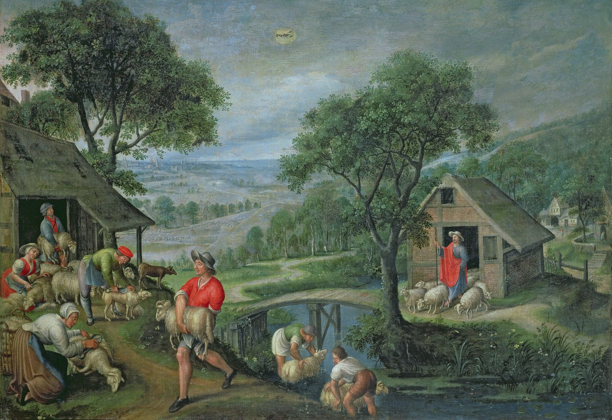 Parable of the Good Shepherd, c.1580-90 by Marten Valckenborch  the van Elder