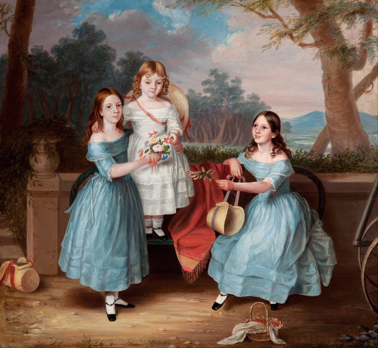 Georgina, Emily ve Augusta Rose by Martha Berkeley