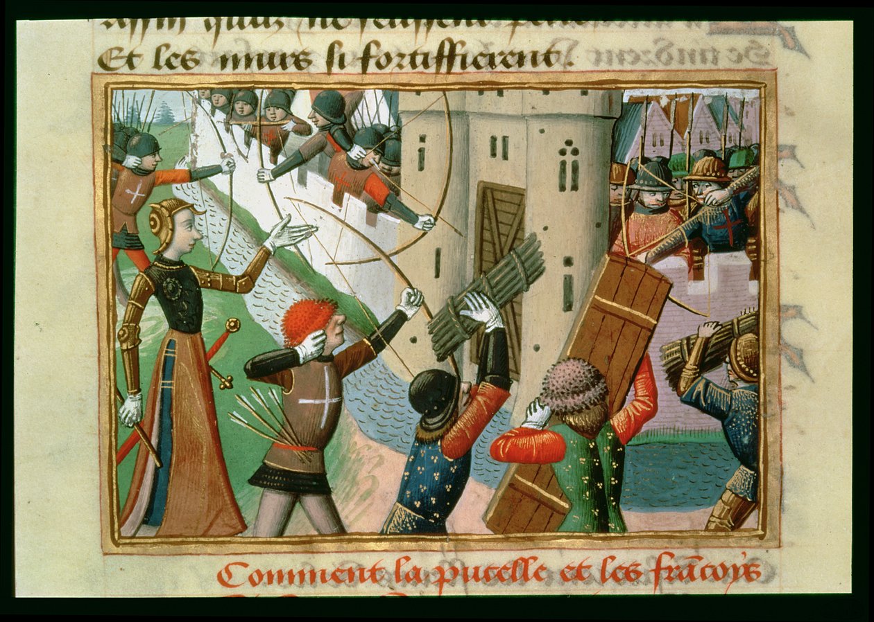 Paris Kuşatması Joan of Arc (c.1412-31) tarafından 1429