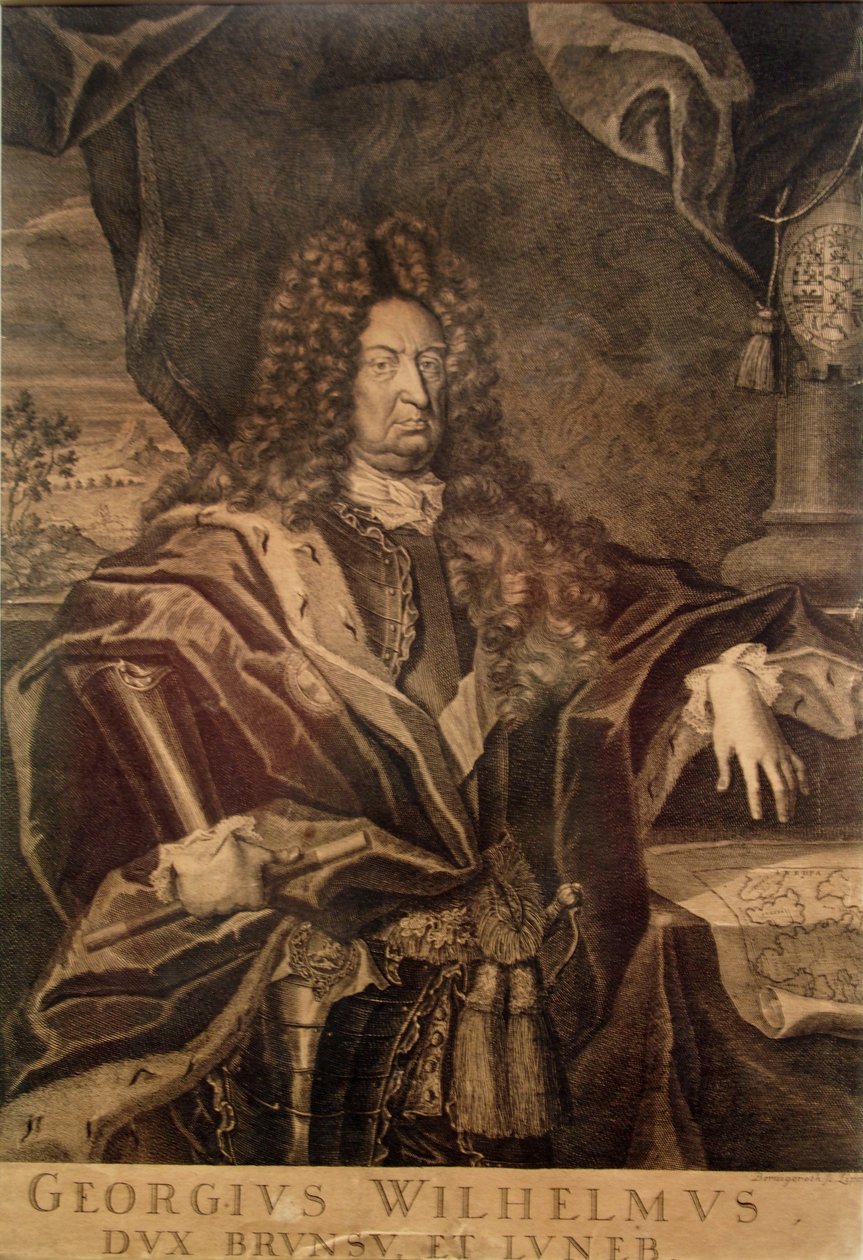 George William Brunswick ve Lüneburg Dükü by Martin Bernigeroth