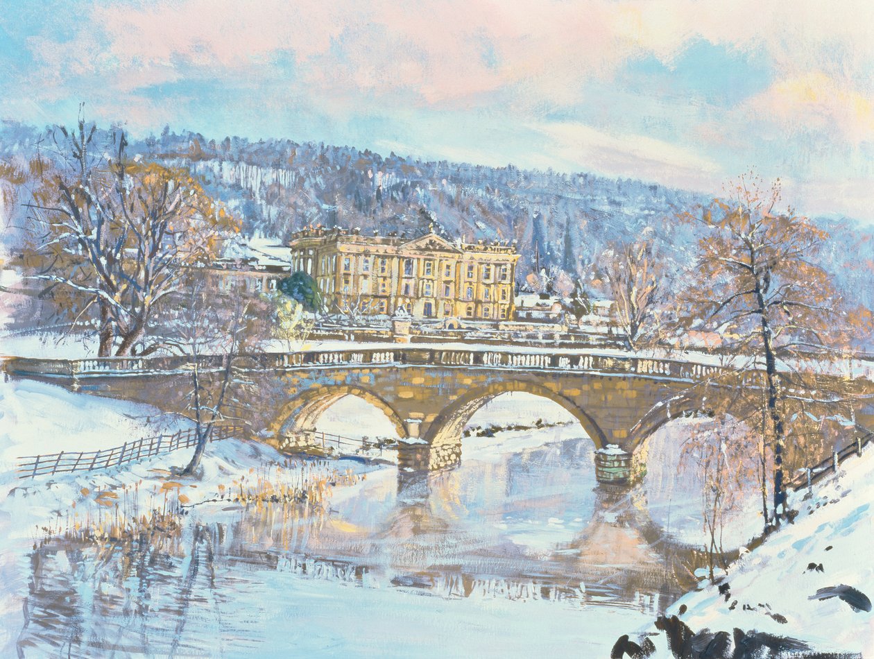 Chatsworth - Yalnızlık, 1995 (guaj) by Martin Decent