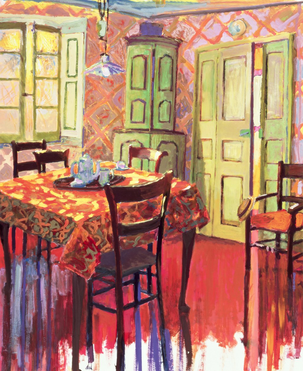 Sabah Odası, 2000 (tuval üzerine akrilik) by Martin Decent