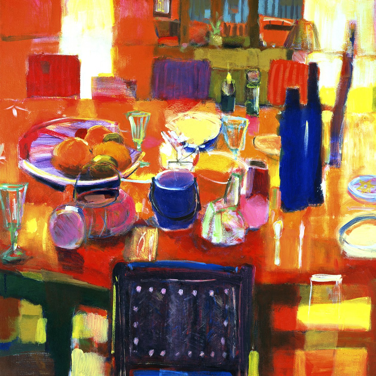 Basit Bir Şey, 2000 (tuval üzerine akrilik) by Martin Decent