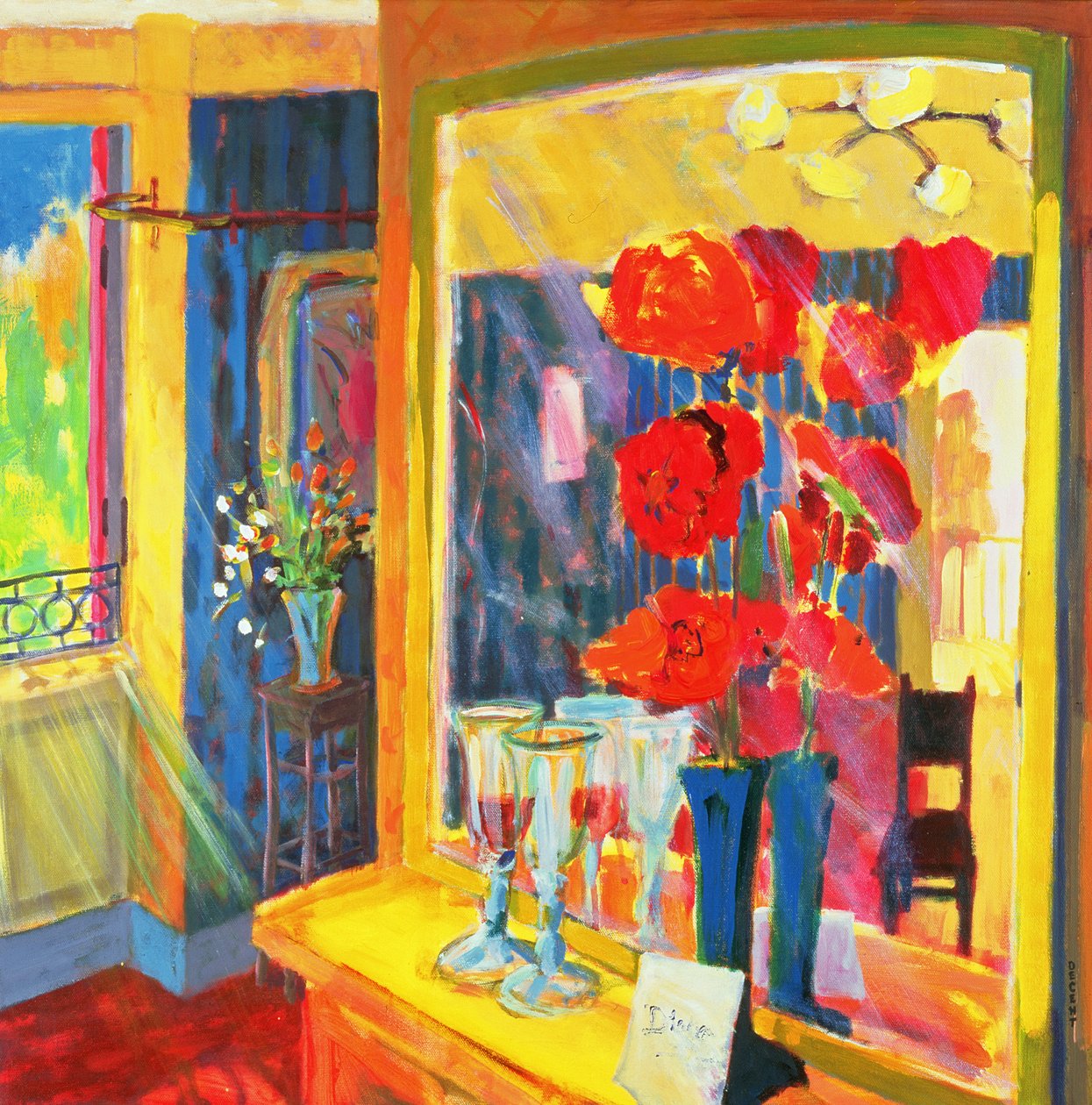 Yeni Başlangıç, 2000 (tuval üzerine akrilik) by Martin Decent