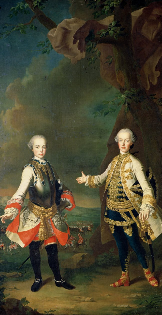 Joseph ve Leopold, Francis I ve Avusturya Maria Theresa