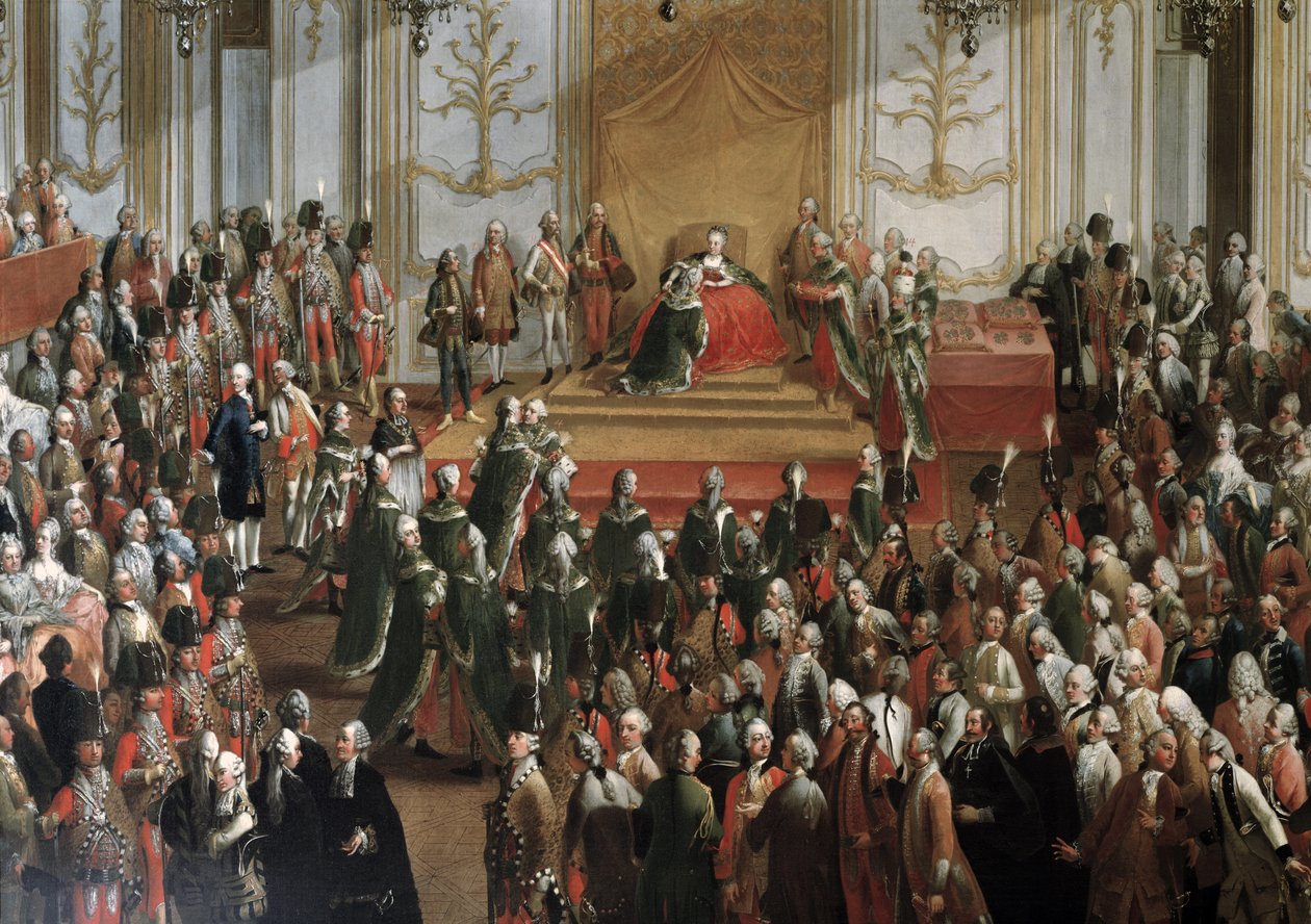 Maria Theresa, St. Stephen Nişanı, 1764 (67407 detayı) by Martin II Mytens or Meytens
