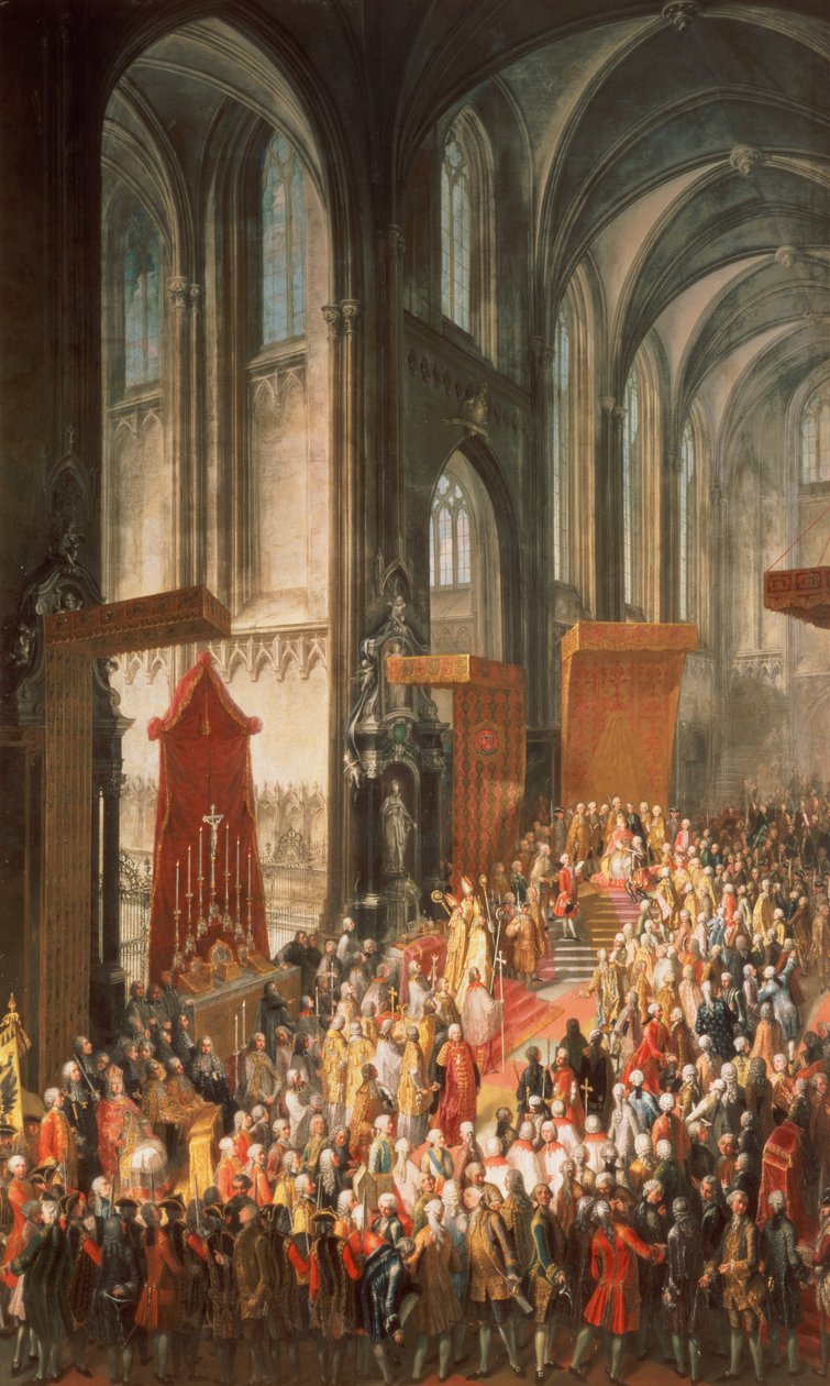Joseph II (1741-90), Frankfurt Katedrali