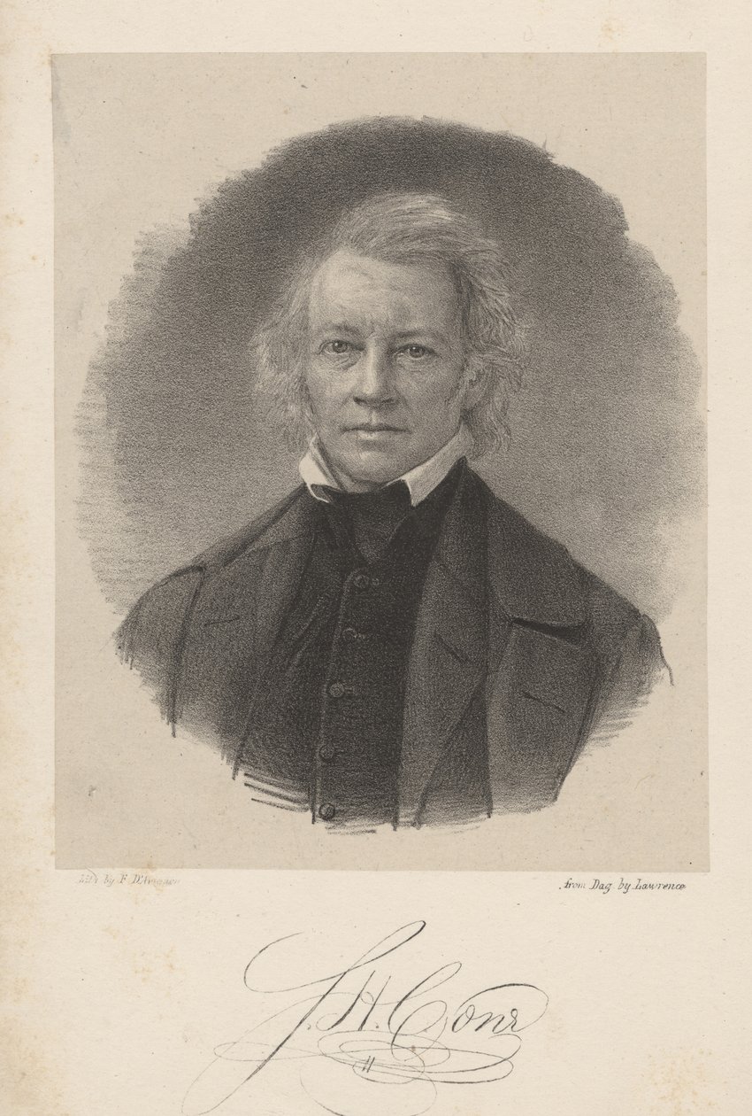 J.H. Cone, litho by Francis DAvignon, 1840  by Martin M. Lawrence