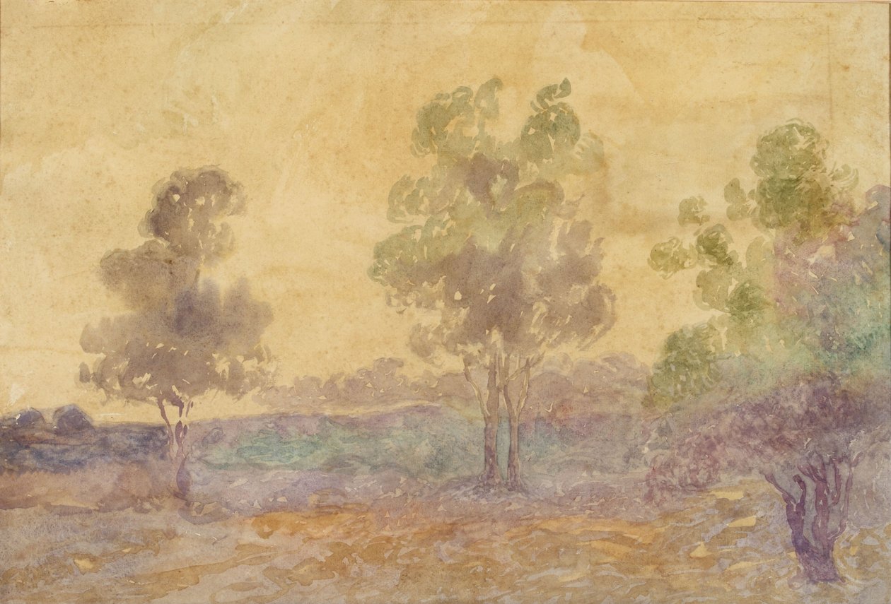 PaisajeAtardecer  by Martín Malharro