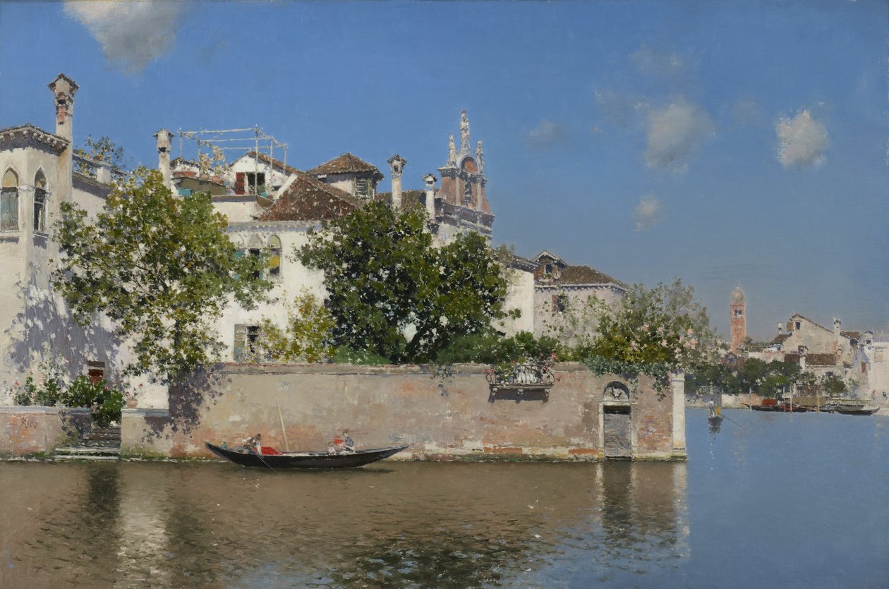 Vendramin Sarayı Bahçesi by Martin Rico