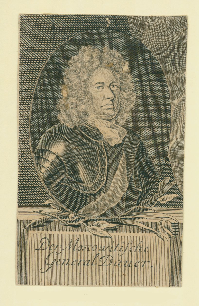 Christian Felix Bauer 1667-1717 by Martin Bernigeroth