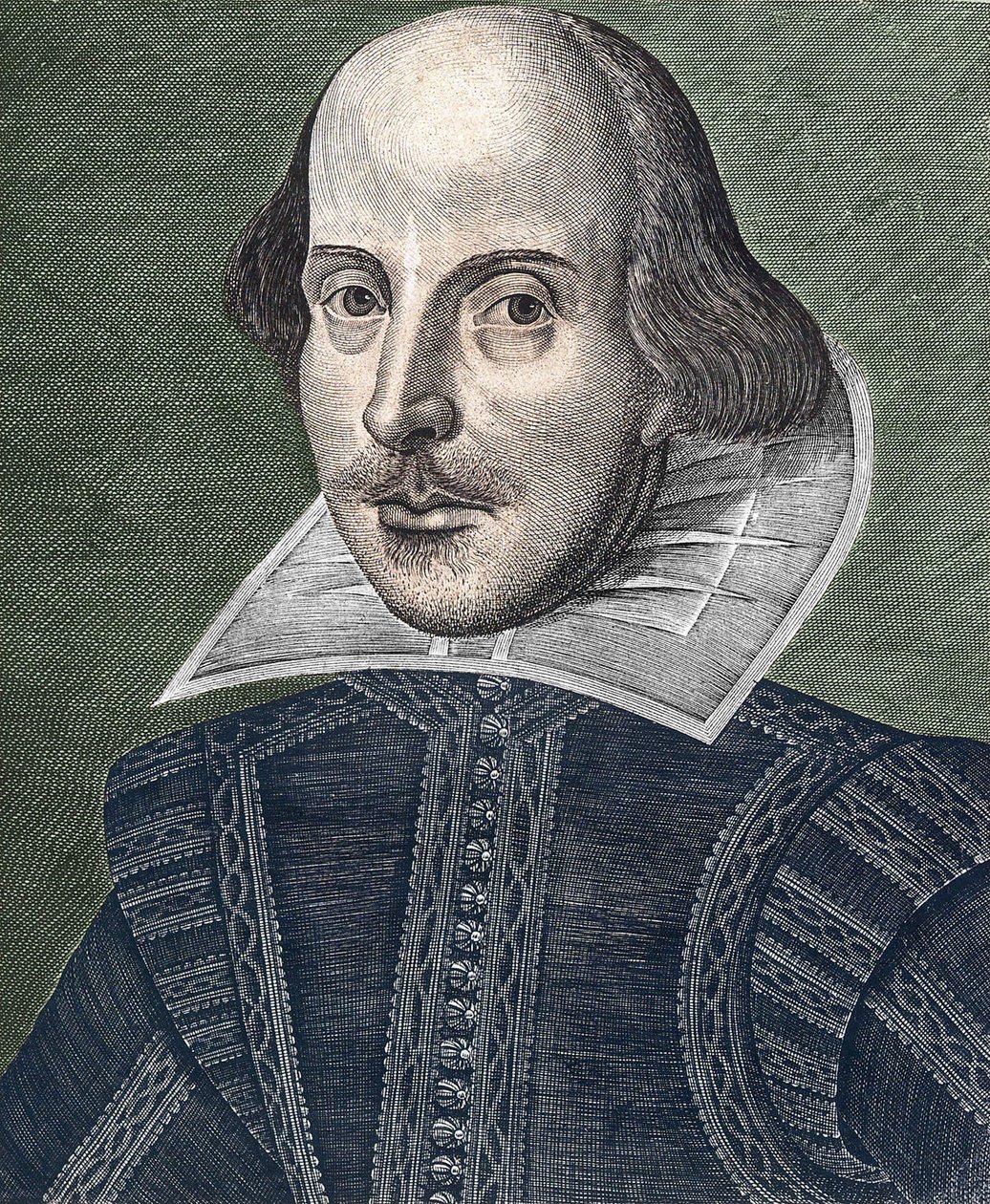 William Shakespeare'in Portresi (1564 - 1616). by Martin Droeshout