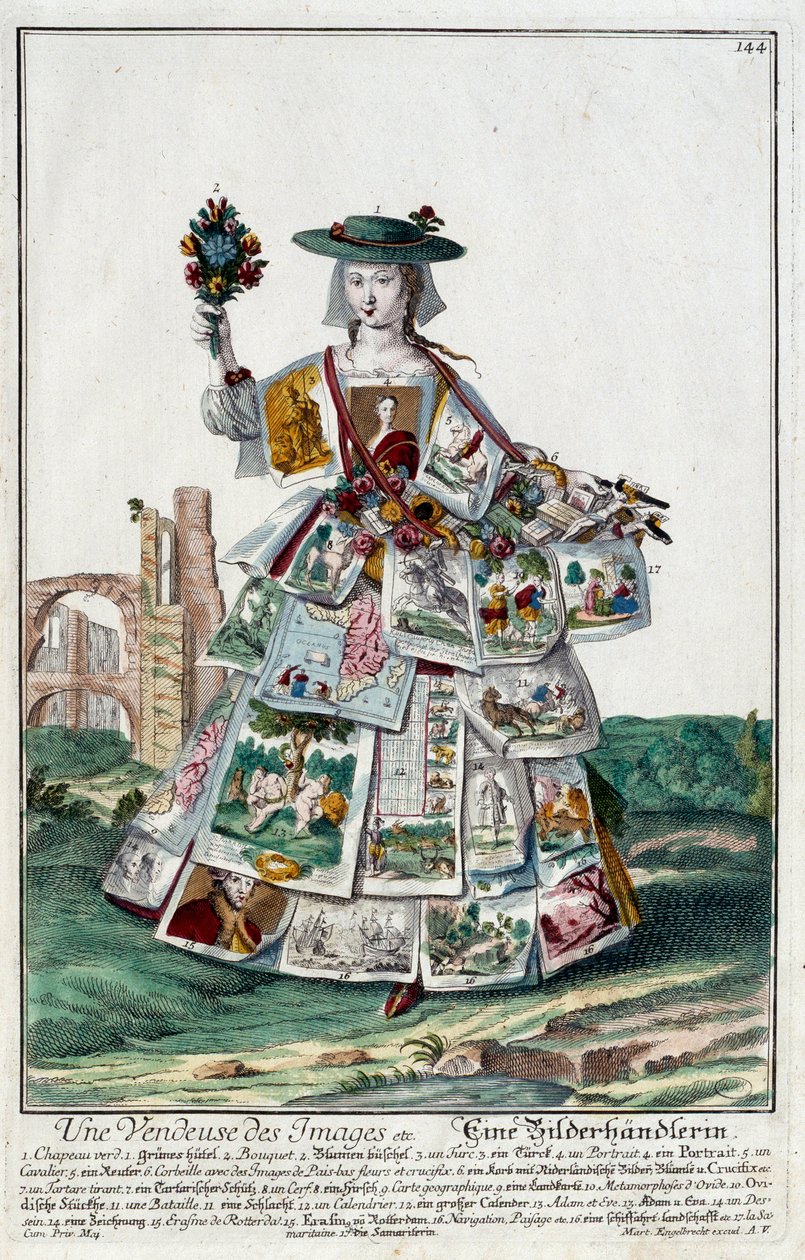 Metier: Bir imaj pazarlamacısı. Martin Engelbrecht (1684-1756), “Manouvries habilles
