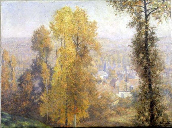 Sonbahar Glow (tuval üzerine yağlı boya) by Martin Gwilt Jolley