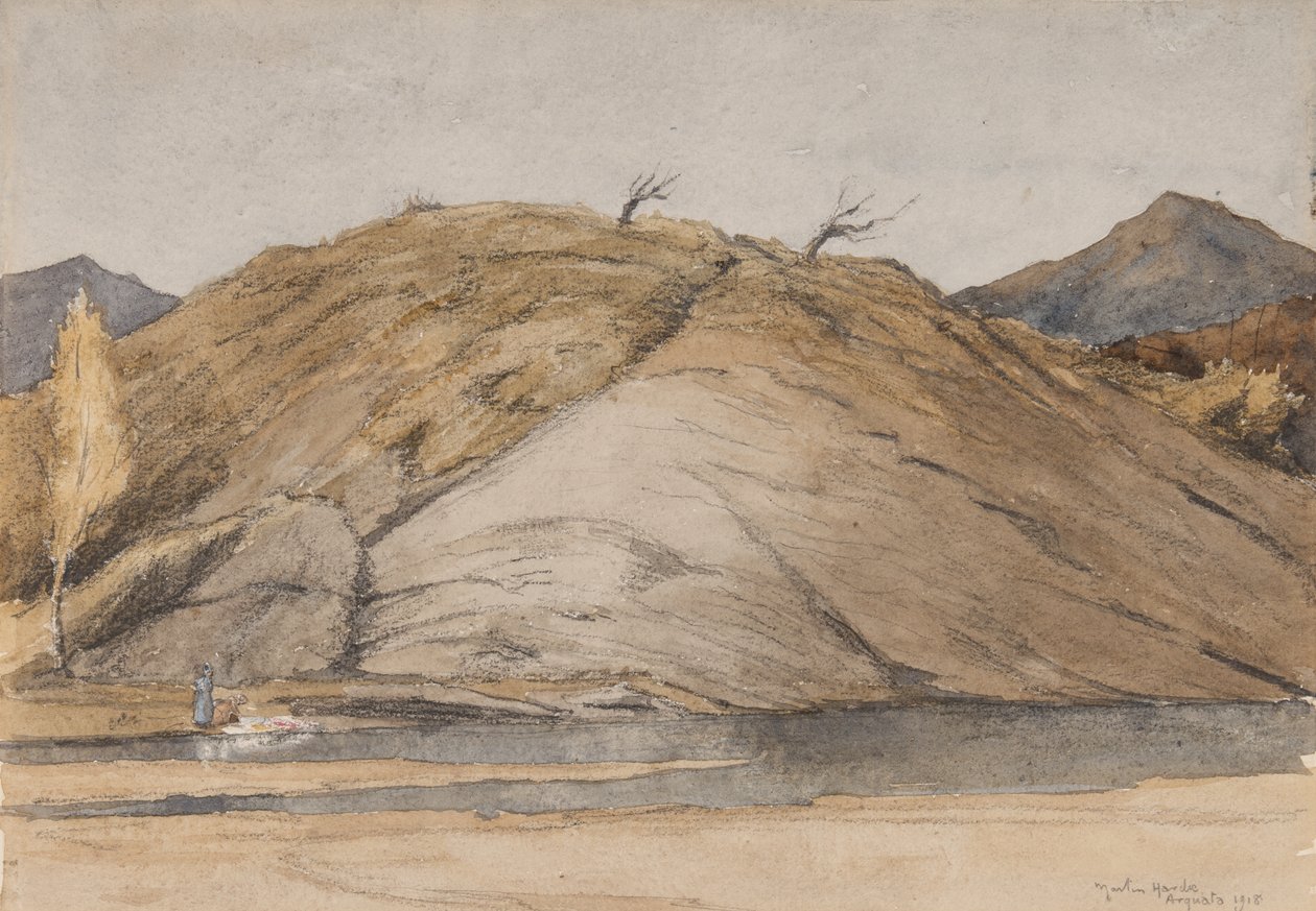 Scrivia kıyıları, Arquata, İtalya by Martin Hardie